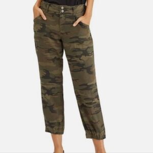 Sanctuary The Retreat Linen Pants Little Hero Camo 29